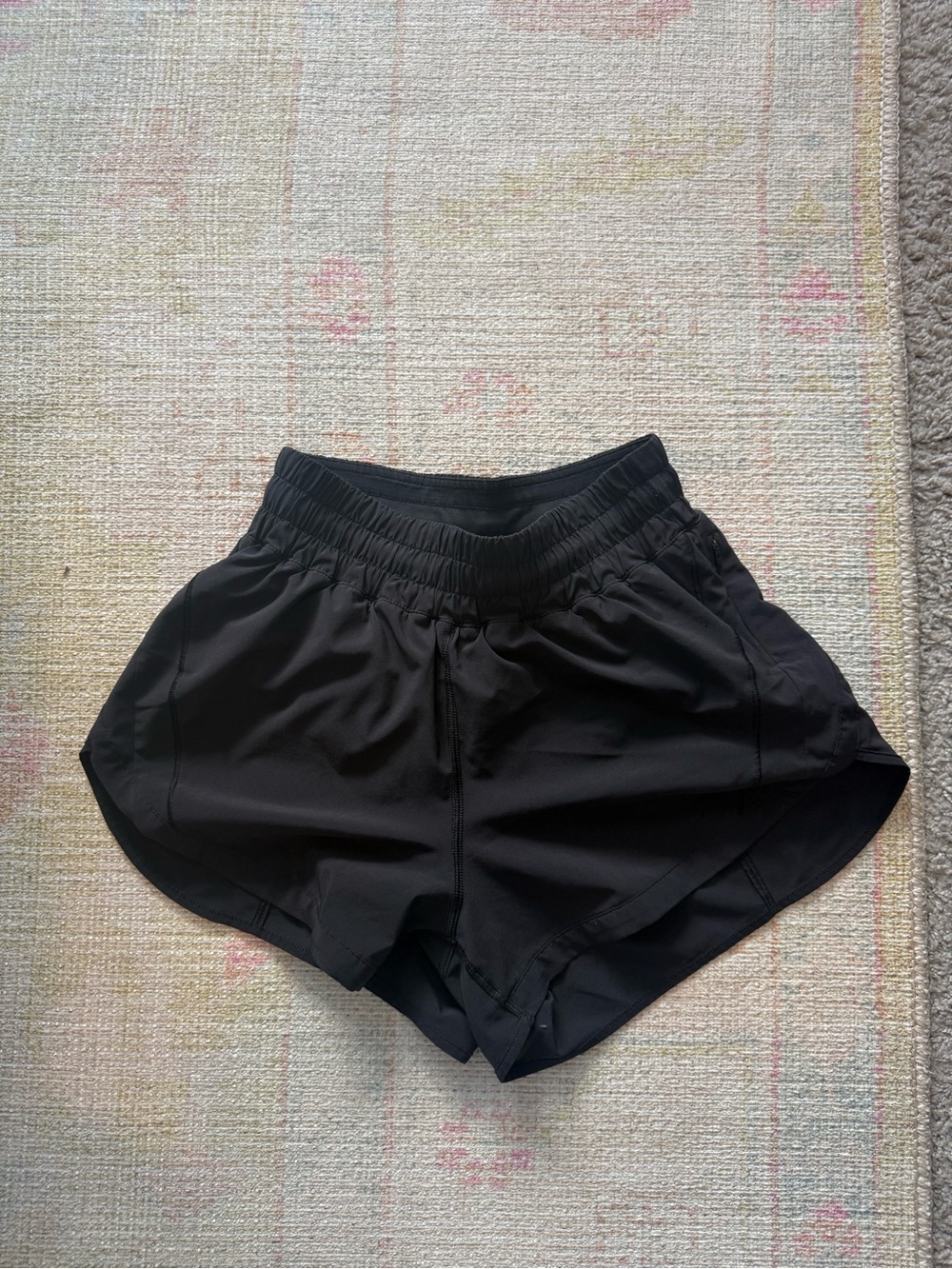 lululemon athletica Black Run/Train Women's Athletic Shorts